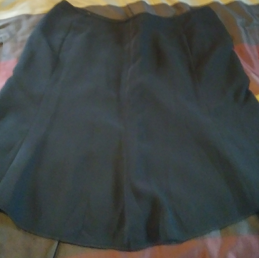 George Me Black Flair Skirt